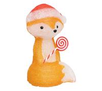 Feeric lights et christmas - Forme acrylique extérieure renard 30 led clignotantes h.30cm