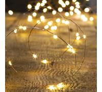Feeric Lights et Christmas - Guirlande Lumineuse extérieur 20m Blanc Chaud 200 LED + transfo