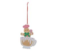 Feeric Lights et Christmas - Sdn Bois Tasse Bonhomme 12cm