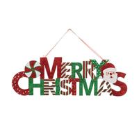 Feeric Lights et Christmas - Suspension Pancarte Merry Xmas 57cm