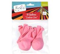Féérie Lights & Christmas - 10 Ballons gonflables Couleur Vive - Rose Rose G