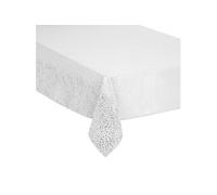 Féérie Lights & Christmas - Nappe de Noël design Léopard - L. 360 x l. 140 cm - Blanc - La maison des couleurs