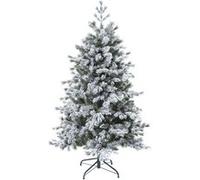 Feeric Lights & Christmas – Sapin de Noël artificiel – Yukon – H. 180 cm – Enneigé – Blanc