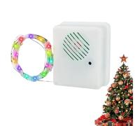 Fées LED Éclairage d'ambiance avec capteur musical pour décorations | 10 m de LED de Noël d'intérieur, décorations de fête pour intérieur, extérieur, Halloween, fête