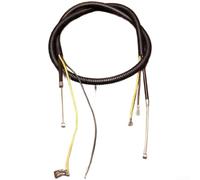 Feeshoppher Câble d'accélérateur de rechange pour pièces de moteur FS240 FS260 4147 180 1119 - Fil noir de contrôle pour débroussailleuses et tondeuses à gazon