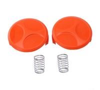 Feeshoppher Couvercle de bobine pour débroussailleuse Black Decker 385022-03 Capuchon de rechange ABS sans outils GL4525 GL5028 ST5530