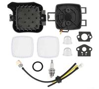 Feeshoppher Kit d'amorçage pour souffleur à feuilles Echo PB-2520 : kit de réparation de 11 pièces avec conduite de carburant, filtre à air et joint d'étanchéité pour l'entretien du carburateur de