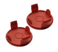 Feeshoppher Lot de 2 cache-bobines pour débroussailleuse Bosch ART Series - Matériau ABS haute résistance - Conception rapide - Entretien des outils de jardin