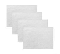 Feeshoppher Lot de 4 filtres de rechange pour robot de piscine Power 4.0 - Élément éponge de qualité supérieure pour Evolution 4.0 sans fil pour aspirateur filtration de la saleté 250 x 160 x 40 mm