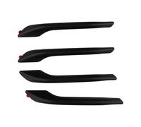 Feeshoppher Lot de 4 garnitures de poignée de porte extérieure en ABS noir mat pour Tesla Model 3 Model Y 2017-2022 (noir mat)
