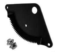 Feeshoppher Plaque de direction pour Craftsman 532194732 194732, kit de direction pour tondeuse à gazon et tracteur avec pignon, rondelle de butée, bague de pivot, boulons de montage et flan
