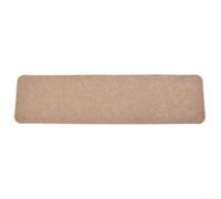 Feeshoppher Tapis d'escalier antidérapant en bois massif avec dos en silicone souple, protections de sol rectangulaires en fibre d'acétate pour la sécurité de la maison, réduction du bruit et