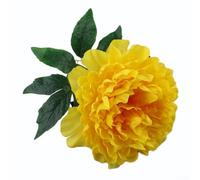 Feeshoppher Tige de pivoine artificielle de 75 cm de haut, grande fleur artificielle pour mariage, centre de table et arrangements de décoration d'intérieur, matériau plastique, simulation réaliste, F