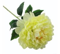 Feeshoppher Tige de pivoine artificielle de 75 cm de haut, grande fleur artificielle pour mariage, centre de table et arrangements de décoration d'intérieur, matériau plastique, simulation réaliste, F