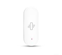 Feeshoppher Tu-ya Détecteur de vibrations WiFi intelligent Capteur de vibration pour application Sma-rtLife en temps réel Détection de mouvement et de choc Alarme WiFi sans fil Système de sécurité