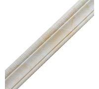 FEFEF Garniture de plinthe en Mousse Auto-adhésive à 3 Rouleaux, Longueur 2,2 m, Largeur 8 cm(Beige)