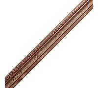 FEFEF Plinthes murales - Bordure décorative en Mousse PE Auto-adhésive - 2,2 m de Longueur, 5 cm de Largeur(Brown)