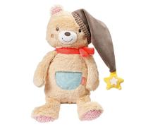 Fehn veilleuse ours - peluche et aide au sommeil avec broderie Glow-in-The-Dark et module veilleuse, pour bébés et enfants à partir de 0 mois