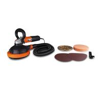 FEIDER SURFACER5 - Ponceuse Multifonction 1100 Watts - Diamètre Disque 180 mm - 2 Abrasifs - Disque de Polissage et Diamant - Adaptateur et Tube d’Aspirateur - Poignée en D - Outil Professionnel