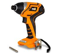 FEIDER - Visseuse à Choc Sans Fil 20V - Couple Max de 158 Nm - Mandrin à Changement Rapide - Clip Ceinture - Éclairage LED - Poignée Soft Grip - FVAC20V-A