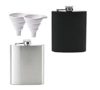 FEIHS 2 Pièces Flasques étanchese,pour les fêtes-8 oz