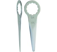 Fein 2x lame de coupe droite SuperCut 40 mm - 63903176015