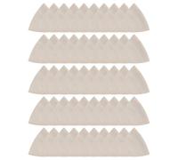 FEIN 50 Feuilles abrasives, super-souple grain 320, Longueur d’arête 80 mm, Condit.50 Pce, pour le ponçage de jantes en aluminium et surfaces délicates. Non perforées, fixation auto-agrippante