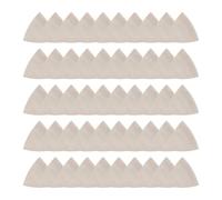 Feuille abrasive Delta non perforé Fein 63717128017 Grain 400 Cote dencoignure 80 mm 50 pc(s)