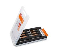 Fein 63127838110 Jeu De Forets À Carotter En Carbure 6 Pièces Avec Mandrin Weldon 3/4" - 35 Mm