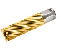 Fein Fraise HSS Dura 50 – Ø 16 x 50 mm – Emmanchement 3/4 in Weldon – TIN