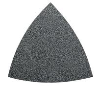 FEIN 63717082049 Feuille abrasive triangulaire - Grain 60 - Pack de 5, Feuilles de ponçage sans trous Grain 60