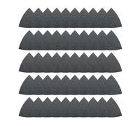 Feuille abrasive Delta non perforé Fein 63717125012 Grain 400 Cote d'encoignure 80 mm 50 pc(s)