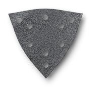 FEIN 63717297020 - Accessoires oscillants SL; Feuille abrasive perforée triangulaire 130mm - Grain 240 - Pack de 16, Accessoire, Oscillation