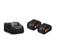 Fein 92604246010 18V Li-ion Accu Starter Set (2x 5.0Ah) + Chargeur