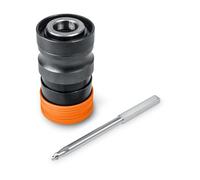 FEIN Adaptateur pour Scie-cloche pour le Perçage de Grands trous dans le Métal, pour Toutes les Visseuses sans fil FEIN avec Interface QuickIN/QuickIN MAX