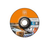 FEIN Disque de Chargeur FEIN 125 mm, 2,5 mm, 25 Disque de Chargeur pour meuleuse d'angle, pour le Chargeur de tôles, Tubes et profilés, Utilisation pour l’acier et l’Acier Inoxydable