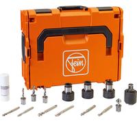Fein Fabricator M12 Jeu de tarauds 3/4" Weldon en L-Boxx - 33901680400