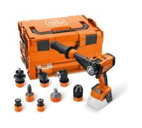 Perceuse-visseuse sans fil à 4 vitesses de la gamme Fein, dans le kit d'utilisation ASCM 18-4 QM AS QuickIN Set | 71161566000