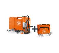 Perceuse magnétique universelle FEIN jusqu'à 35 mm avec kit d'accessoires KBU 35 QW Struc | 72705463000