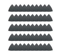 FEIN Feuilles abrasives grain 220, Longueur d’arête 80 mm, Condit.50 Pce, Destinées au ponçage de la pierre naturelle et de la pierre artificielle, Non perforées, fixation rapide auto-agrippant.