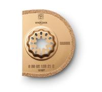 Fein Lame à concrétion carbure Ø75 mm - segmentée - porte-outil SL - larg. 1,2 mm - 1 pce