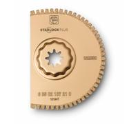 FEIN Lame a concrétion segment HM, Ø90 mm, largeur de coupe env. 1,2 mm, Porte-outil SLP, denture ouverte pour la coupe de fibres de carbone et de verre, ultra fin, idéal pour les coins et les arêtes