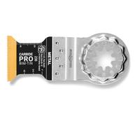 FEIN Lame de scie E-Cut Carbide Pro. Condit. 1 Pce, Largeur 32 mm, Longueur 40 mm, Porte-outil Starlock, Lame à concrétion carbure et à revêtement TiN extrêmement résistante à l’usure