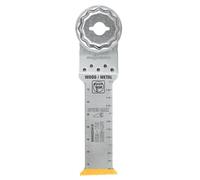 FEIN Lame de scie E-Cut Long-Life bimétallique avec une longue durée de vie, lame de scie pour coupes profondes,1 Pce.,Largeur 32 mm,Longueur 90 mm, Porte-outil StarlockMax, avec revêtement en titane