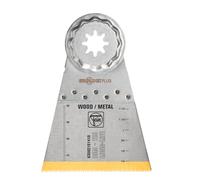 FEIN Lame de scie E-Cut Long-Life bimétallique avec une longue durée de vie,lame de scie pour coupes profondes,10 Pce.,Largeur 65 mm,Longueur 50 mm, Porte-outil StarlockPlus, avec revêtement en titane
