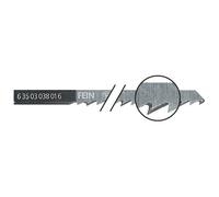 Fein Lames droites 88 mm, espacement des dents 4,0 mm - 63503038016