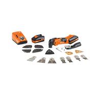 FEIN Multimaster AMM 500 Plus Top, Outil multifonctionnel sans fil avec plus de 30 accessoires, moteur à courant continu, porte-outil StarlockPlus, système anti-vibration