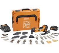 Fein Multimaster AMM 700 Max Top 71293661000 Outil multifonction sans fil + batterie, + 2 batteries, + chargeur, + accessoires, + mallette 65 pièces 18 V 4 Ah