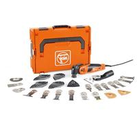 FEIN Multimaster MM 700 Max Top, MultiTool avec plus de 60 accessoires | Pour Bois, Métal et Plastique, Moteur FEIN 450 W, Système anti-vibration, Connexion StarlockPlus, Système de serrage rapide