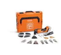 Fein Outil multifonction sans fil MultiMaster AMM 500 Plus Top AS (18V, outil multifonction sans batterie, StarlockPlus, AMPShare, avec ensemble d'accessoires pour scier,poncer dans le bois/le métal)
